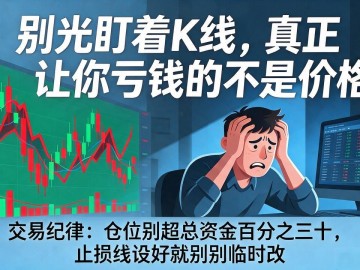 数字货币market：别光盯着K线，真正让你亏钱的不是价格