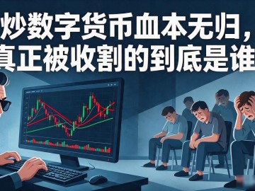 炒数字货币血本无归，真正被收割的到底是谁