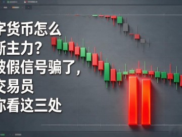 数字货币怎么判断主力？别被假信号骗了，老交易员教你看这三处