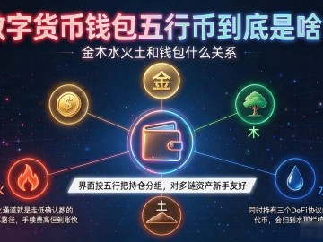 数字货币钱包五行币到底是啥？金木水火土和钱包什么关系