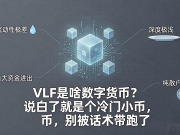 VLF是啥数字货币？说白了就是个冷门小币，别被话术带跑了