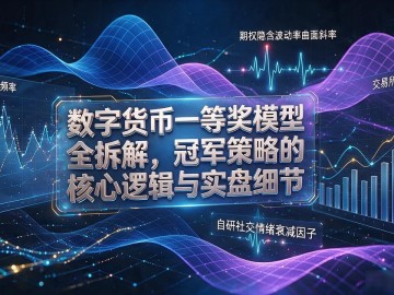 数字货币一等奖模型全拆解，冠军策略的核心逻辑与实盘细节
