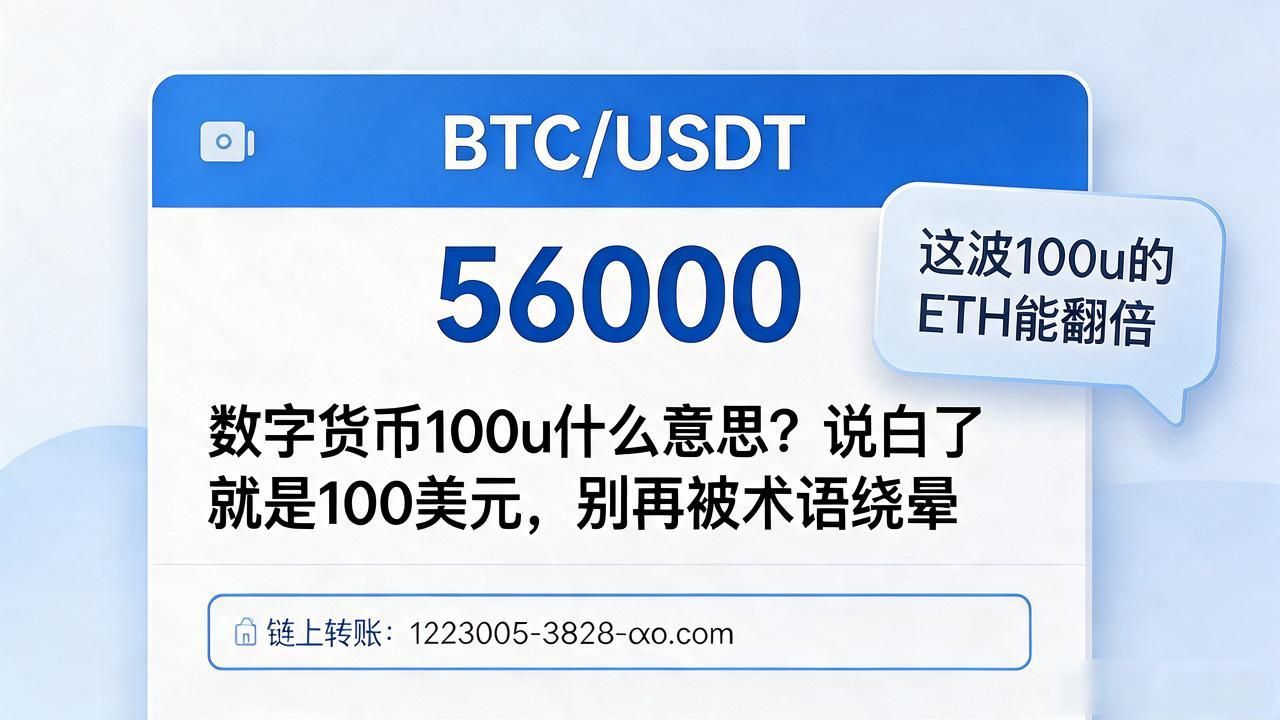 数字货币100u是什么意思_USDT是什么稳定币_100u等于多少美元