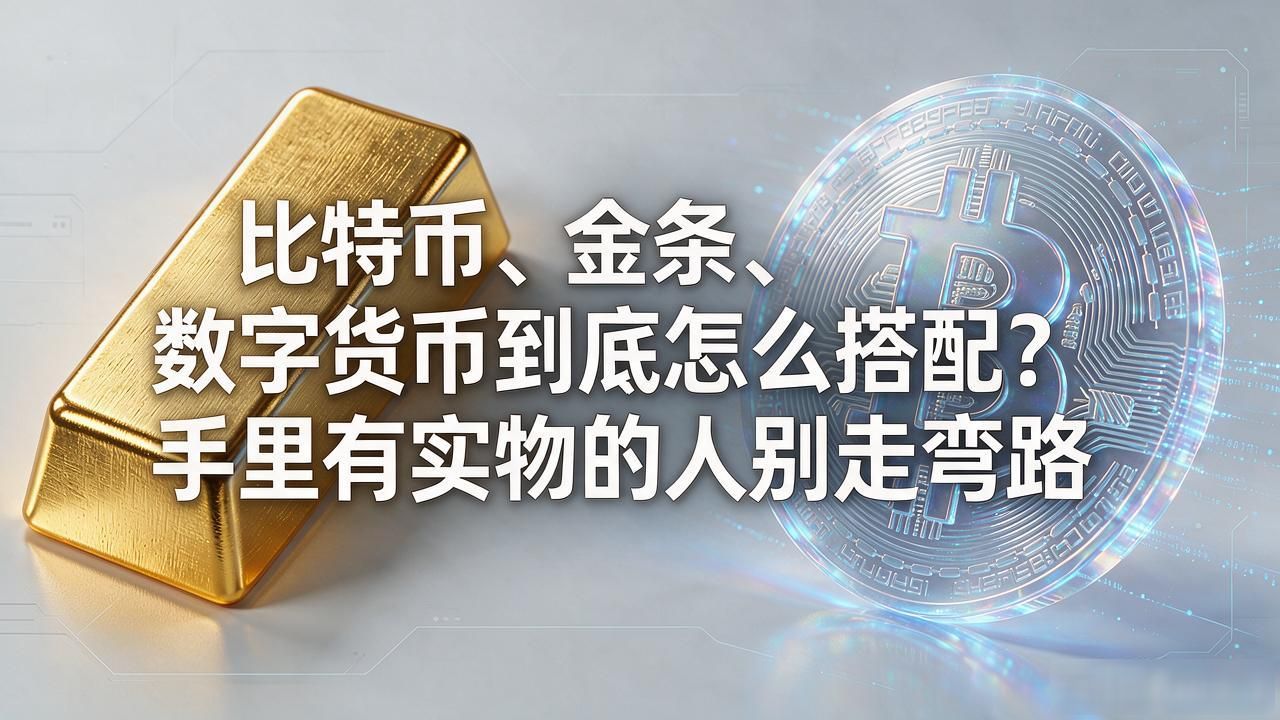 数字黄金与实物黄金区别_金条与比特币资产配置对比_比特币金条数字货币