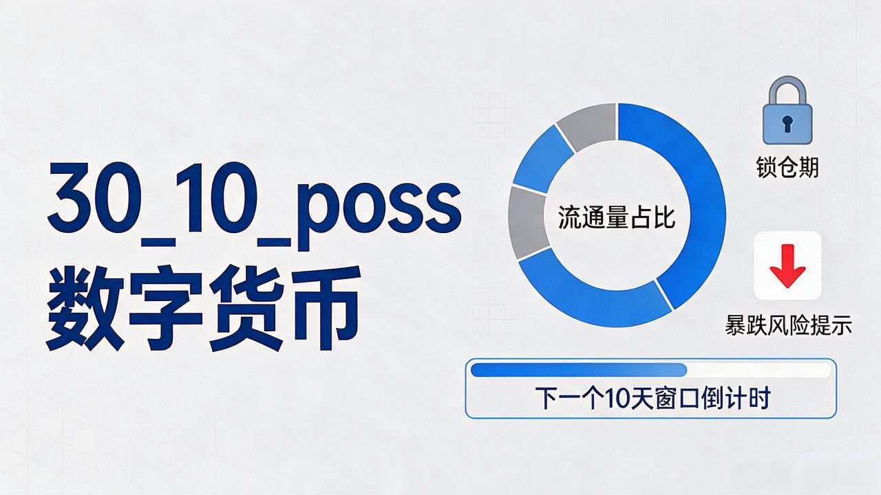 30_10_poss数字货币框架_30_10_poss数字货币_30天10天释放节奏影响