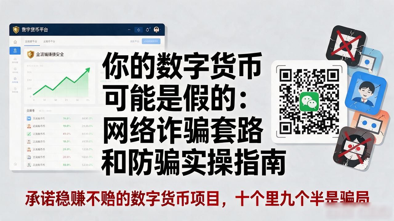 网络诈骗 数字货币_数字货币理财平台诈骗_伪量化交易骗局