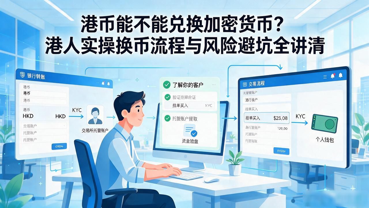 港币兑换加密货币流程_港币能对换数字货币吗_SFC持牌交易所入金指南