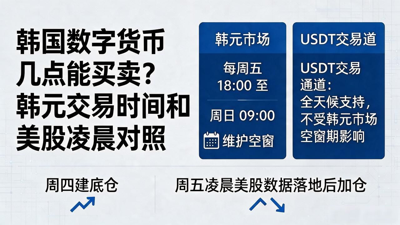 韩国Upbit Bithumb数字货币韩元现货交易时间_韩国数字货币交易时间_韩元市与USDT市独立通道维护空窗期