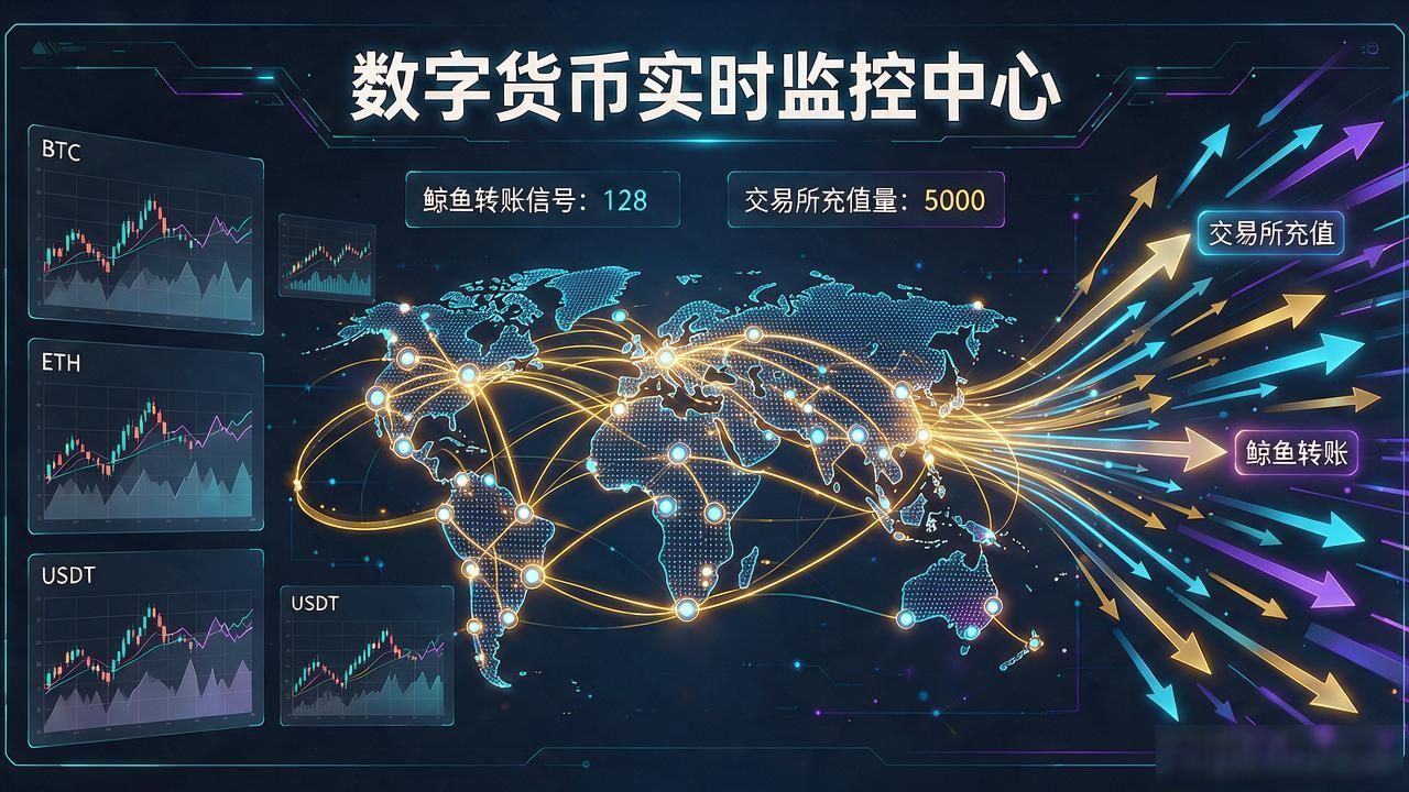 多币种资金流向监测_数字货币实时监控软件_实时监控软件