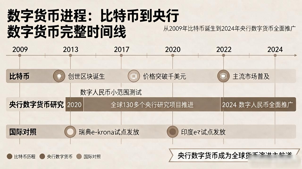 数字货币发展时间线2008-2025_数字货币进程视频_全球央行数字货币落地进程