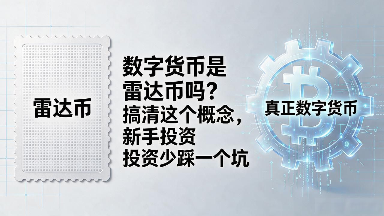 数字货币是雷达币吗_雷达币是法定数字货币吗_数字货币和雷达币的区别