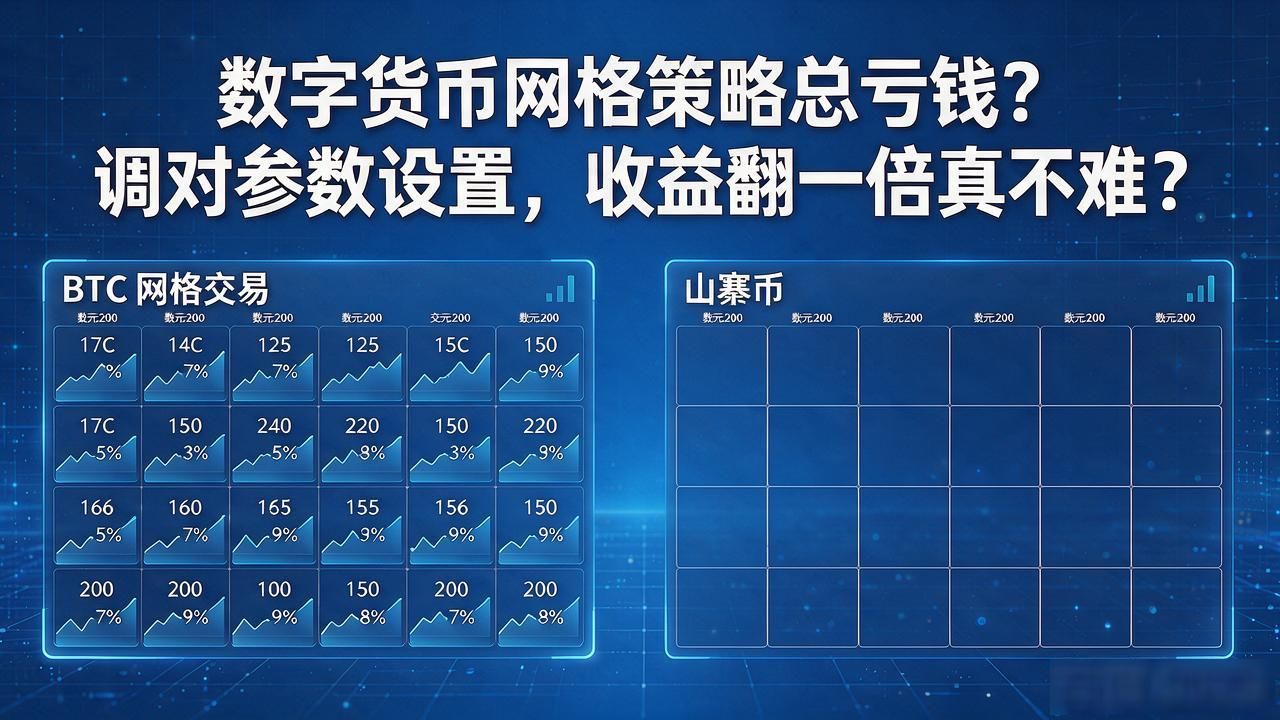 网格间距与布林带通道宽度_数字货币网格交易参数调整_数字货币网格策略优化