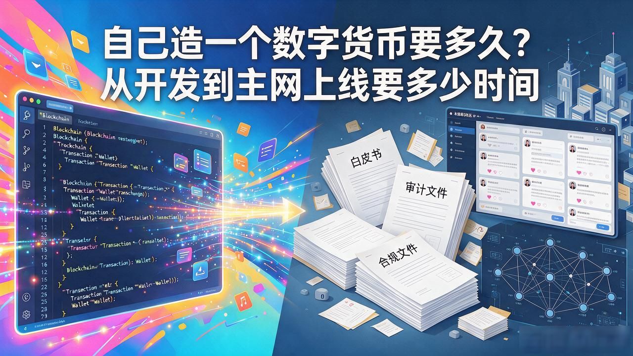 造一条独立公链需要多长时间_发一个数字货币要多久_造一个数字货币要多久